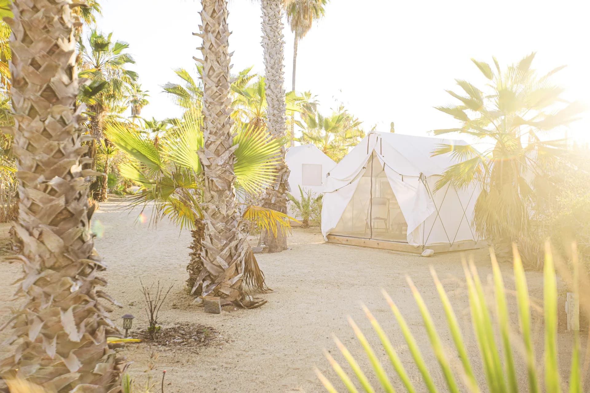 Glamping accommodations at the Ceremonia retreat in the Colorado Front Range