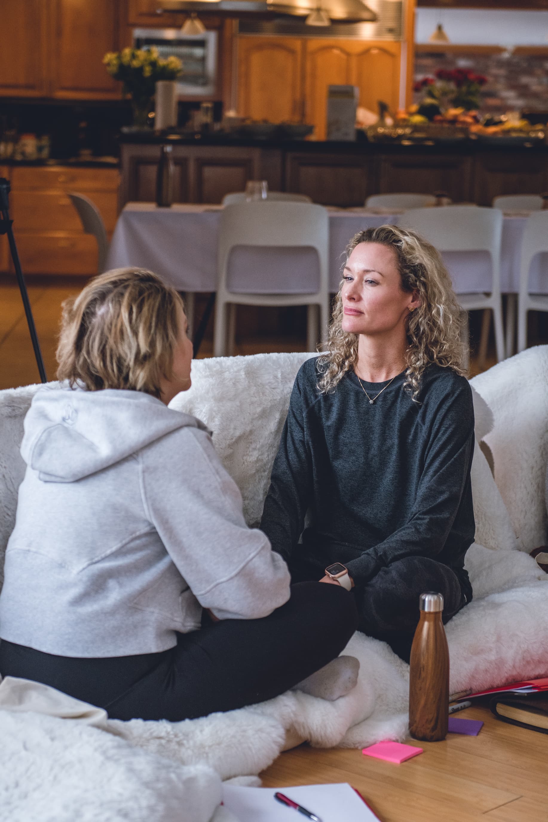 A person in quiet at-home meditation, anchoring the Abundance Accelerator practice.